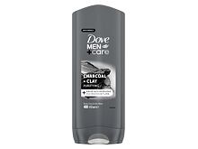 Gel douche Dove Men + Care Charcoal + Clay 400 ml