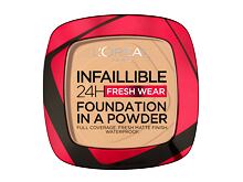 Fondotinta L'Oréal Paris Infaillible 24H Fresh Wear Foundation In A Powder 9 g 250 Radiant Sand
