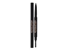 Augenbrauenstift  Makeup Revolution London Duo Brow Definer 0,25 g Medium Brown