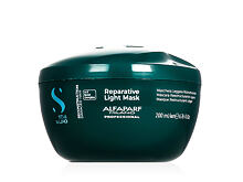 Maschera per capelli ALFAPARF MILANO Semi Di Lino Reconstruction Reparative Light Mask 200 ml