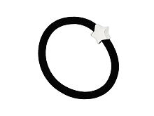 Elastico per capelli By Eloise London Velvet Silver Star Black 1 St. Black