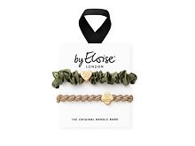 Haargummi By Eloise London Bangle Set Gold & Olive 1 St.
