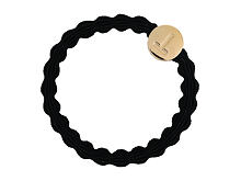 Haargummi By Eloise London Letter Charms Gold 1 St. T Black