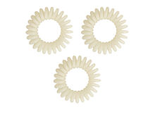 Haargummi BIFULL Profesional Bobbles Hair Band 3 St. Blanco - bílá