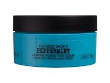 Peeling per il corpo The Body Shop Peppermint Reviving Pumice Foot Scrub 100 ml