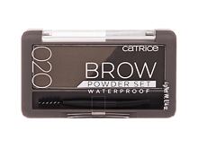 Augenbrauensets Catrice Brow Powder Set Waterproof 4 g 020 Ash Brown