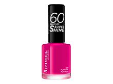 Smalto per le unghie Rimmel London 60 Seconds Super Shine 8 ml 323 Funtime Fuchsia