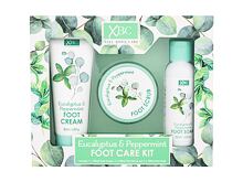 Fußcreme Xpel Eucalyptus & Peppermint Foot Care Kit 100 ml Sets