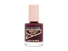 Smalto per le unghie Max Factor Priyanka Miracle Pure 12 ml 380 Bold Rosewood