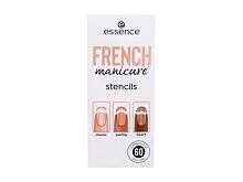 Maniküre Essence French Manicure Stencils 60 St. 01 Walk The Line