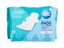 Wochenbett-Binden Canpol babies Breathable & Discreet Day Postpartum Pads With Wings 10 St.