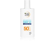 Protezione solare viso Garnier Ambre Solaire Super UV Protection Fluid SPF50+ 40 ml