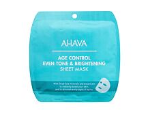 Maschera per il viso AHAVA Age Control Even Tone & Brightening Sheet Mask 17 g