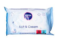 Salviettine detergenti Nivea Baby Soft & Cream 63 St.