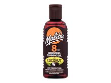 Sonnenschutz Malibu Bronzing Tanning Oil Coconut SPF8 100 ml