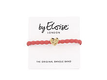 Haargummi By Eloise London Gold Heart Coral 1 St.