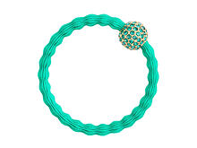 Haargummi By Eloise London Bling Charms Disco Ball 1 St. Emerald Green