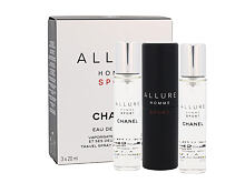 Eau de Toilette Chanel Allure Homme Sport Twist and Spray 3x20 ml