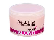 Haarmaske Stapiz Sleek Line Blush Blond 250 ml