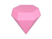 Applicatore Gabriella Salvete Diamond Sponge 1 St. Pink