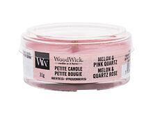 Duftkerze WoodWick Melon & Pink Quartz 31 g