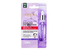 Masque yeux L'Oréal Paris Revitalift Filler HA Cooling Tissue Eye Serum-Mask 11 g