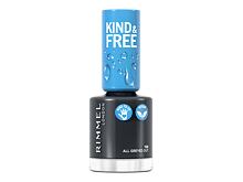 Nagellack Rimmel London Kind & Free 8 ml 158 All Greyed Out