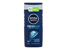 Duschgel Nivea Men Fresh Kick Shower Gel 3in1 250 ml