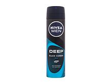 Antiperspirant Nivea Men Deep Black Carbon Beat 48H 150 ml