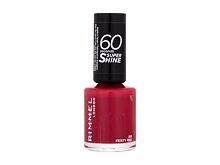 Smalto per le unghie Rimmel London 60 Seconds Super Shine 8 ml 313 Feisty Red