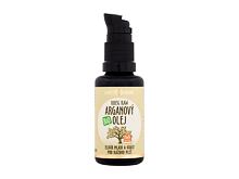 Olio per il viso Purity Vision Argan Raw Bio Oil 30 ml