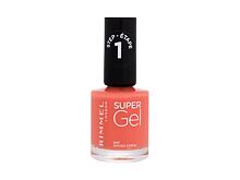 Nagellack Rimmel London Super Gel STEP1 12 ml 047 Spiced Coral