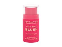 Rouge Makeup Revolution London Fast Base Blush 14 g Rose