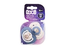 Sucette LOVI Night & Day Dynamic Soother Boy 18m+ 2 St.