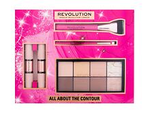 Contouring Palette Makeup Revolution London All About The Contour Gift Set 16 g Sets