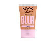 Fond de teint NYX Professional Makeup Bare With Me Blur Tint Foundation 30 ml 10 Medium