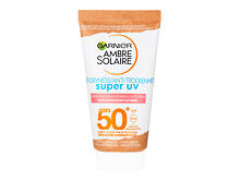 Protezione solare viso Garnier Ambre Solaire Sensitive Advanced SPF50+ 50 ml