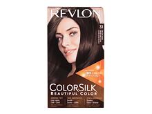 Haarfarbe  Revlon Colorsilk Beautiful Color 59,1 ml 33 Dark Soft Brown Beschädigte Schachtel