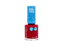 Nagellack Rimmel London Kind & Free 8 ml 156 Poppy Pop Red
