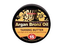 Soin solaire corps Vivaco Sun Argan Bronz Oil Tanning Butter SPF15 200 ml