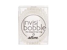 Élastique à cheveux Invisibobble Slim 3 St. Crystal Clear