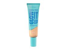 Foundation Rimmel London Kind & Free Glow It Up Moisturising Skin Tint 30 ml 010 Rose Ivory