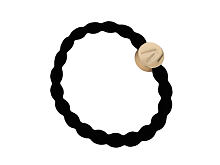 Élastique à cheveux By Eloise London Letter Charms Gold V 1 St. Black