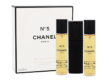 Eau de Toilette Chanel No.5 Twist and Spray 3x 20 ml 20 ml