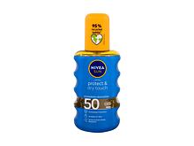 Protezione solare corpo Nivea Sun Protect & Dry Touch Invisible Spray SPF50 200 ml
