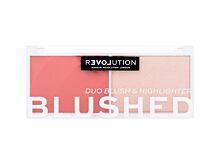 Contouring Palette Revolution Relove Colour Play Blushed Duo Blush & Highlighter 5,8 g Cute