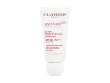 Tagescreme Clarins UV Plus 5P Multi-Protection Moisturizing Screen SPF50 30 ml Translucent