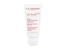 Sonnenschutz fürs Gesicht Clarins UV Plus 5P Multi-Protection Moisturizing Screen SPF50 30 ml Beige