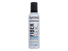 Modellamento capelli Syoss Fiber Flex Flexible Volume Mousse 250 ml