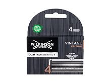 Ersatzklinge Wilkinson Sword Quattro Essential 4 Vintage Edition 4 St.